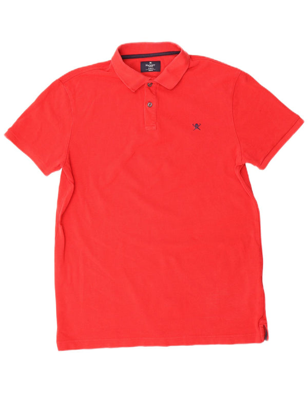 Polo da uomo Hackett vestibilità classica in cotone rosso medio