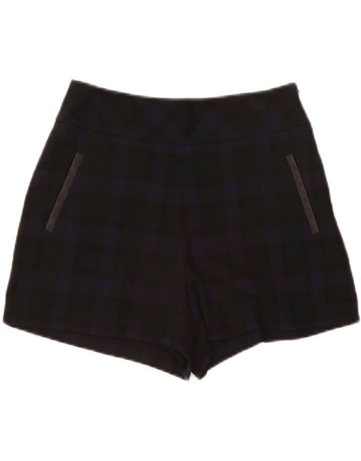 Pantaloncini casual da donna Oasis UK 10 piccoli W29 a quadri multicolore