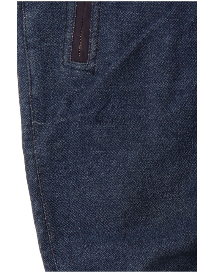 Pantaloni corti da uomo ZARA Joggers XL in cotone blu