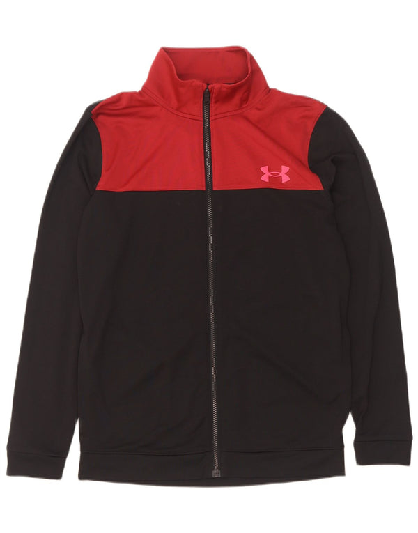 Giacca da ginnastica aderente da uomo Under Armour Small Black Colourblock