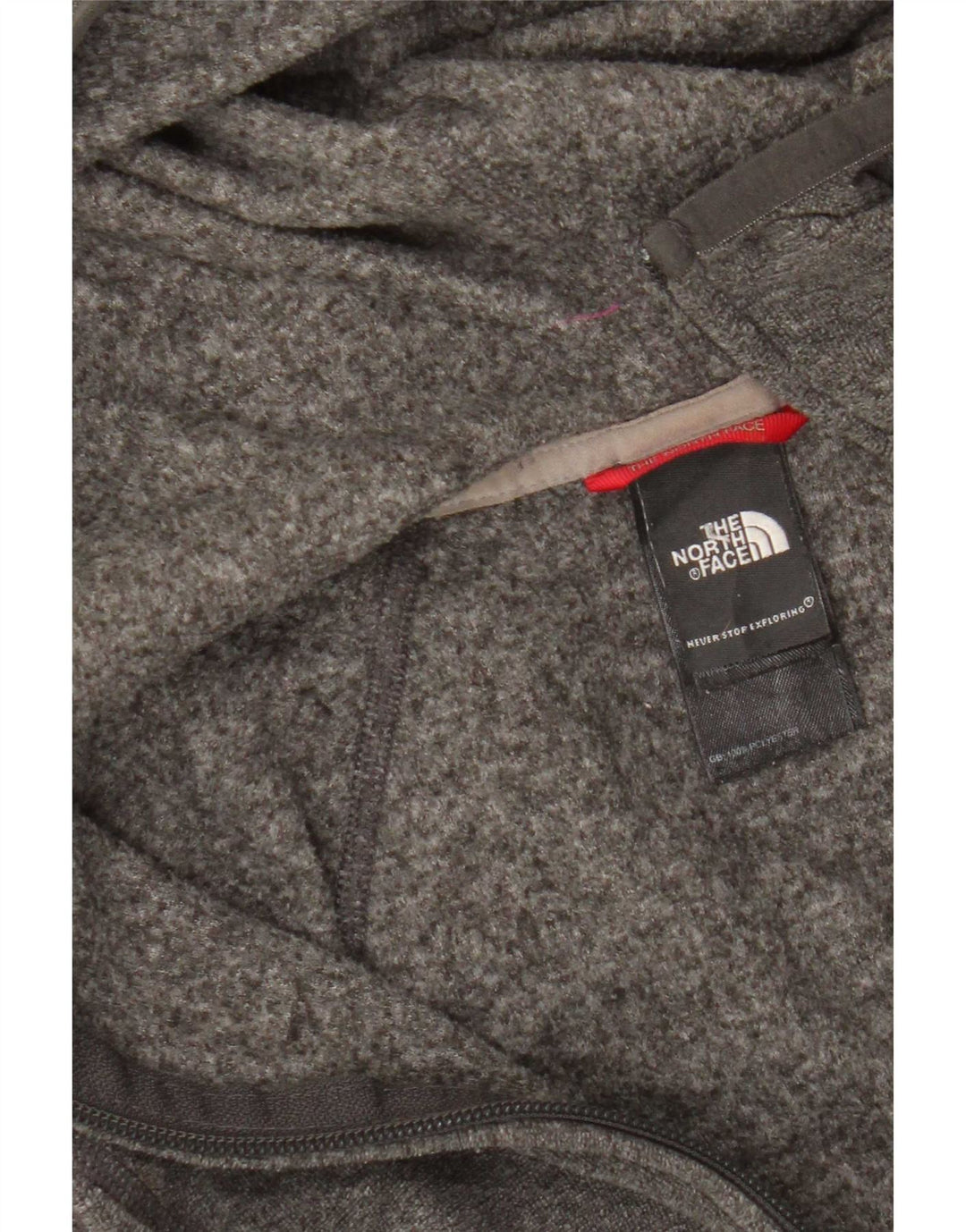 Giacca da ginnastica con cappuccio da donna The North Face UK 10 Small Grigia