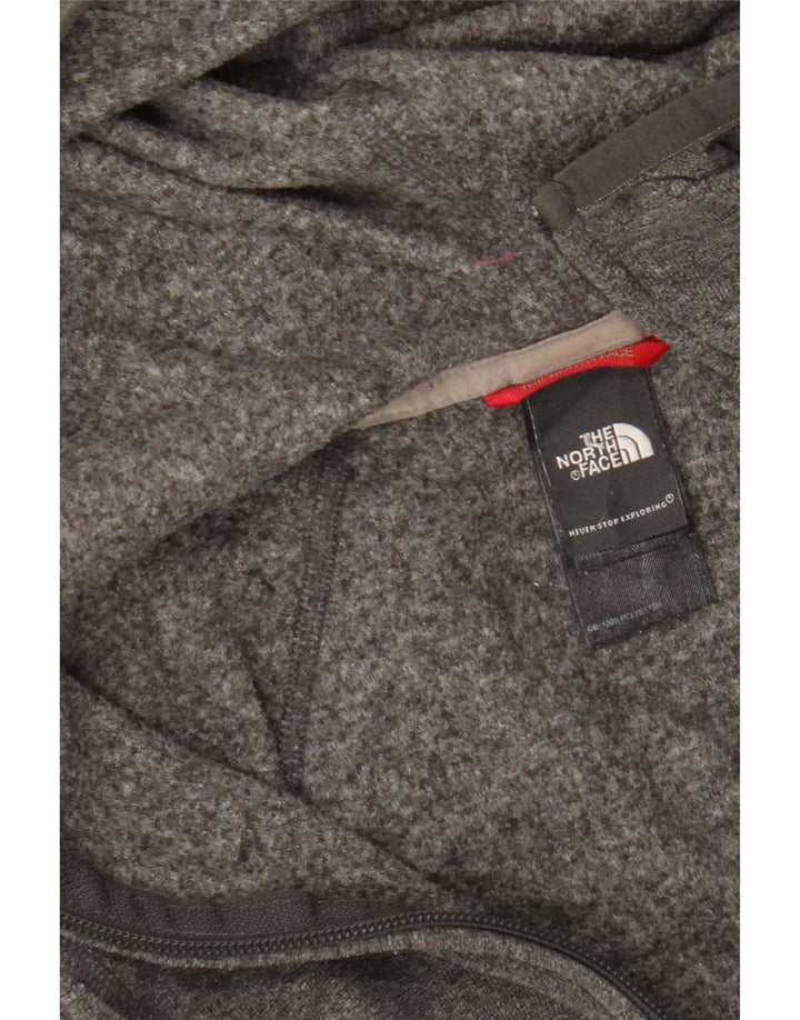 Giacca da ginnastica con cappuccio da donna The North Face UK 10 Small Grigia