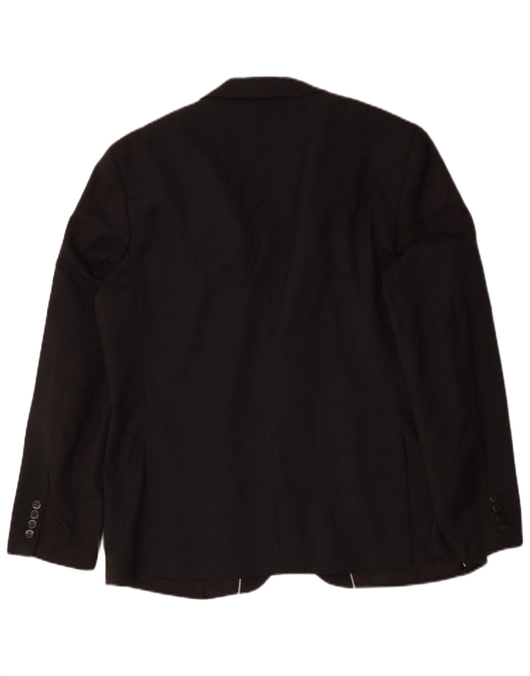 Giacca blazer a 2 bottoni Autograph da uomo Marks & Spencer UK 44 XL lana nera
