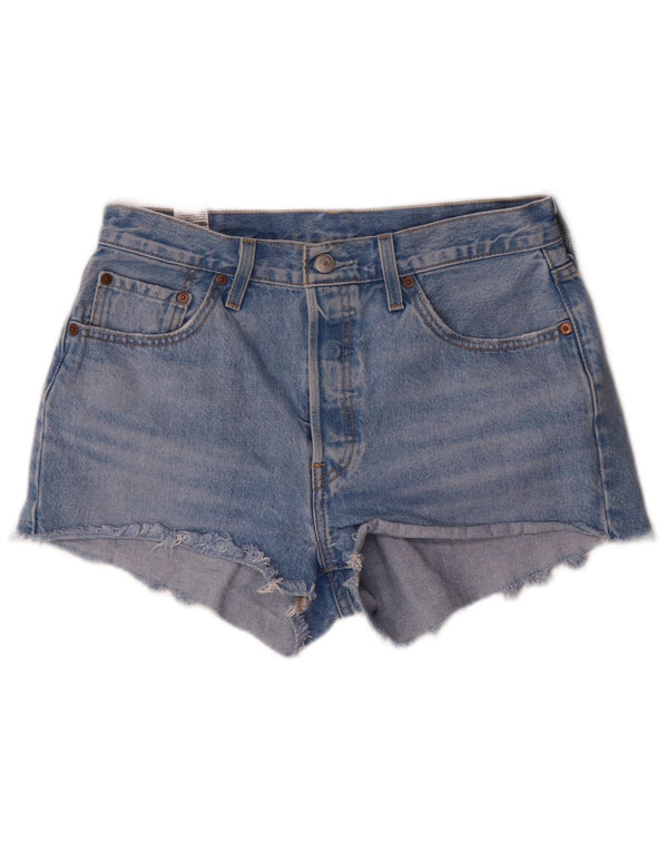 Pantaloni caldi in denim Levi's 501 da donna W29 cotone blu medio
