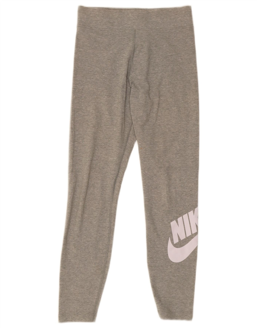Leggings grafici da donna Nike UK 10 piccolo cotone grigio