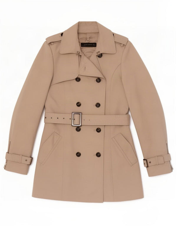 Trench da donna Zara UK 10 piccolo Beige