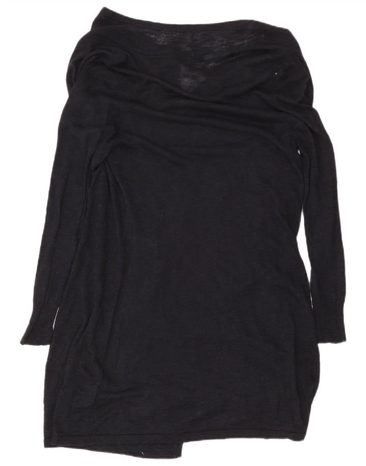 Maglione cardigan aperto lungo da donna Phase Eight UK 12 Medio Blu Navy