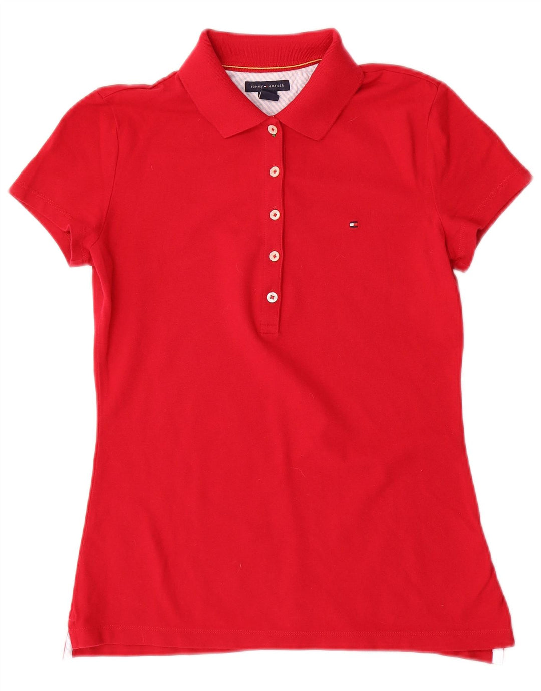 Polo da donna Tommy Hilfiger UK 10 piccola rossa