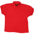 EDDIE BAUER Mens Tall Polo Shirt XL Red Cotton Vintage Eddie Bauer and Second-Hand Eddie Bauer from Messina Hembry 