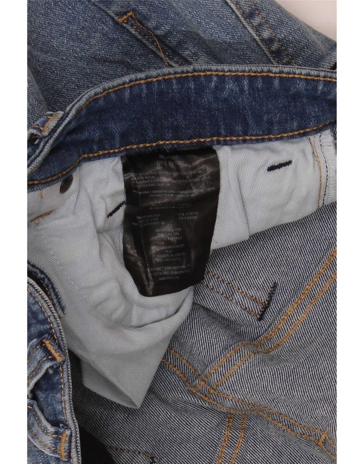 Jeans dritti Solver da uomo Volcom W34 L31 cotone blu