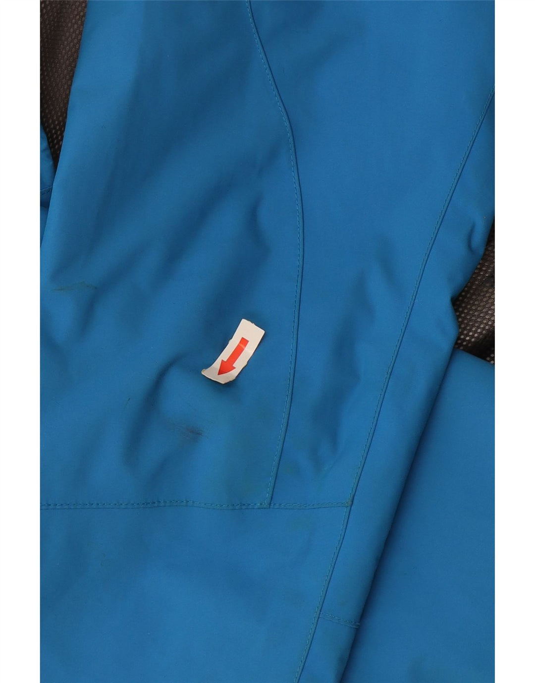 Giacca antipioggia con cappuccio da donna Jack Wolfskin UK 10 Small Blu Poliammide