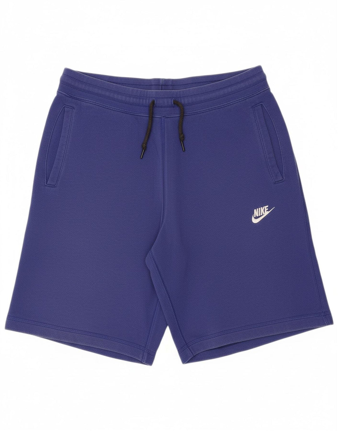NIKE Mens Sport Shorts Medium  Blue Cotton