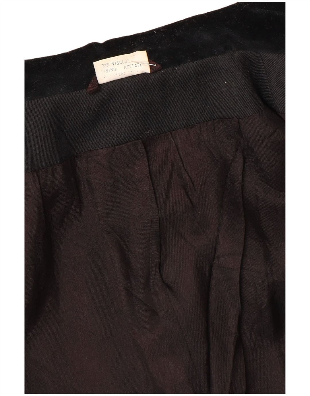 Giacca blazer a 2 bottoni da donna Rosami UK 14 grande acetato nero