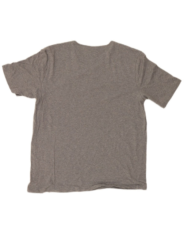 T-shirt da uomo Hugo Boss Top XL in cotone grigio