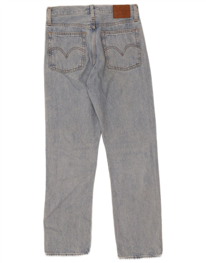 Jeans dritti Wedgie da donna Levi's W26 L28 cotone blu
