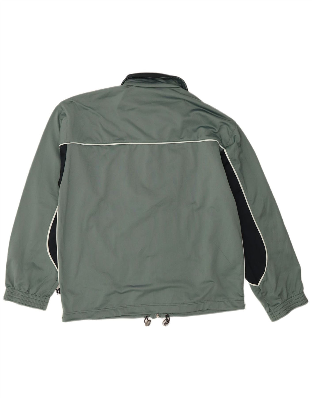 Giacca da tuta da uomo Diadora IT 48 Poliestere color block verde medio