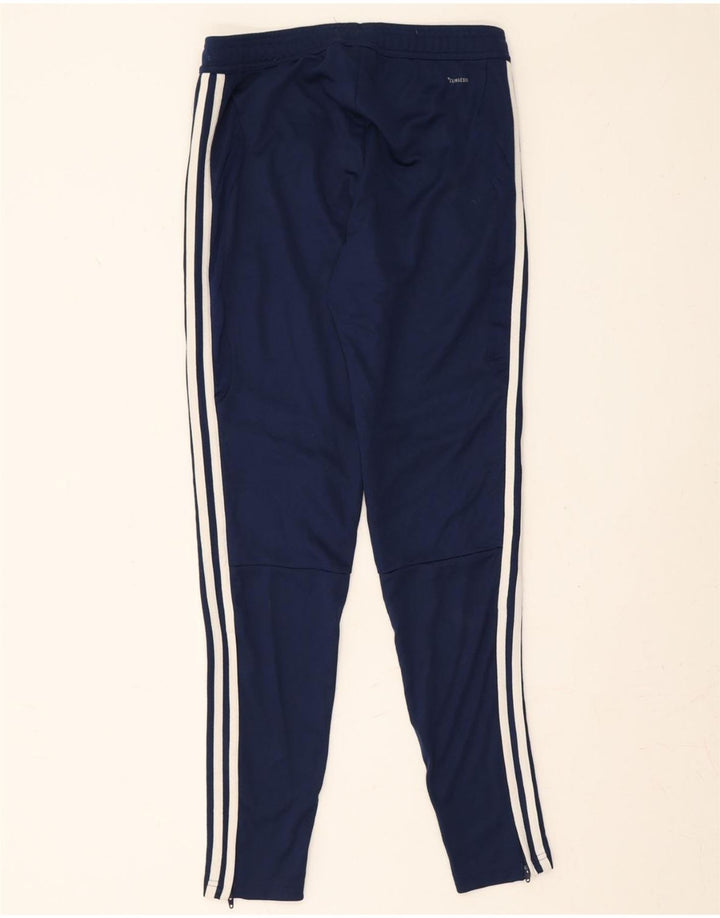 ADIDAS Womens Climacool Leggings UK 8/10 Small  Navy Blue Polyester Vintage Adidas and Second-Hand Adidas from Messina Hembry 