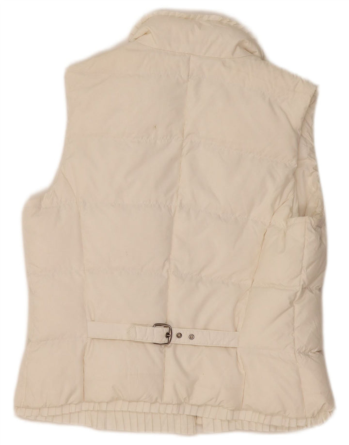 Gilet imbottito da donna Allegri UK 14 medio bianco
