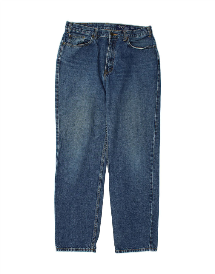 EDDIE BAUER Mens Tapered Jeans W34 L34 Blue Cotton Vintage Eddie Bauer and Second-Hand Eddie Bauer from Messina Hembry 