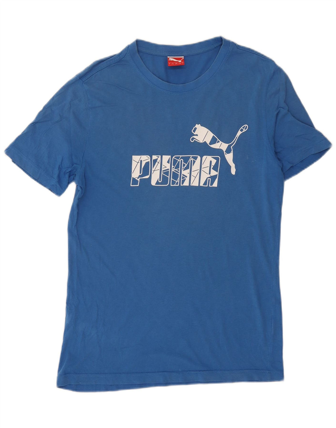 T-shirt grafica da uomo Puma Top piccola blu