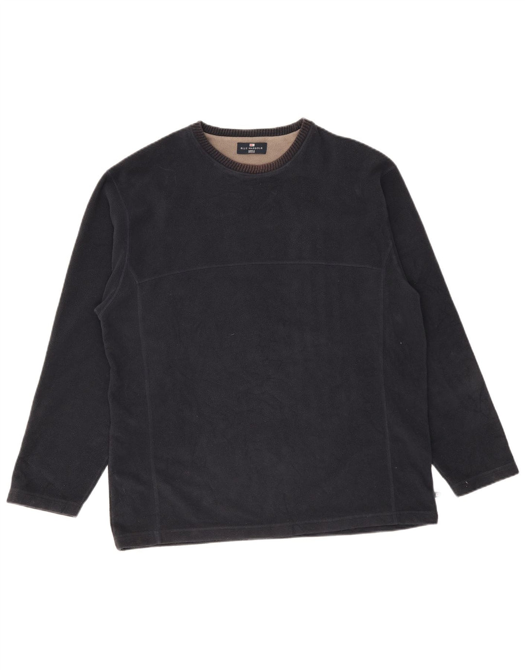 Maglione in pile da uomo Marks & Spencer grande blu navy in poliestere