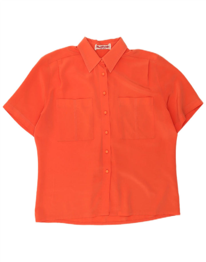 Camicia oversize a maniche corte da donna Linea Donna IT 44 Arancione medio