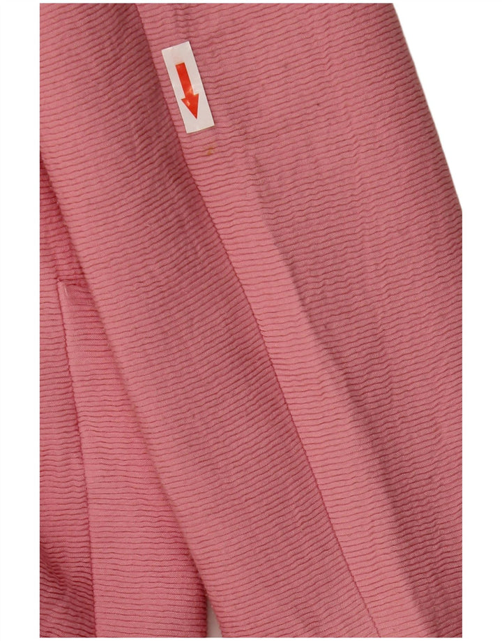 Cappotto Zara Donna UK 10 Small Rosa Viscosa