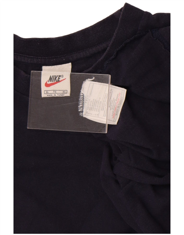 T-shirt da uomo Nike Top XL blu navy in cotone