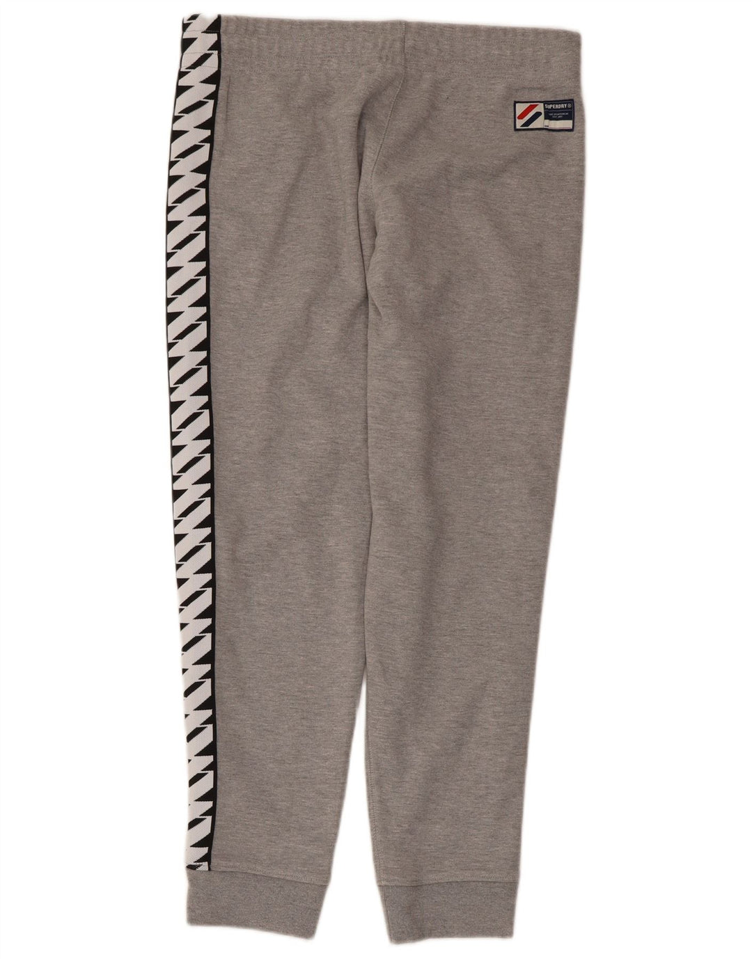 Pantaloni da tuta da uomo con grafica Superdry Joggers grigio medio color block