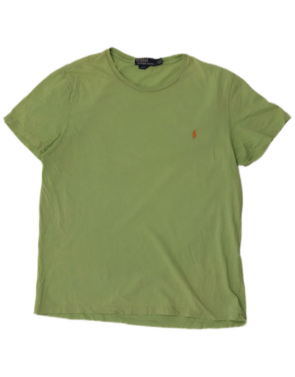 Polo Ralph Lauren T-shirt personalizzata da uomo Top XL in cotone verde