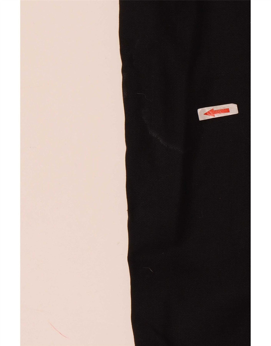 Pantaloni cargo dritti da uomo vintage W34 L32 in cotone nero
