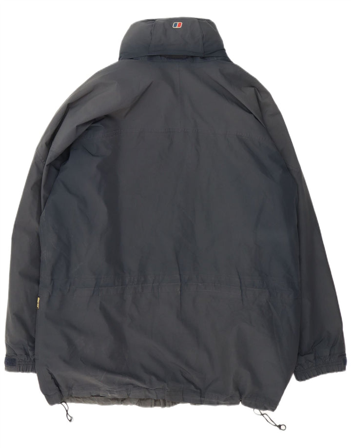 Giacca a vento da uomo Berghaus UK 42 XL poliestere blu navy
