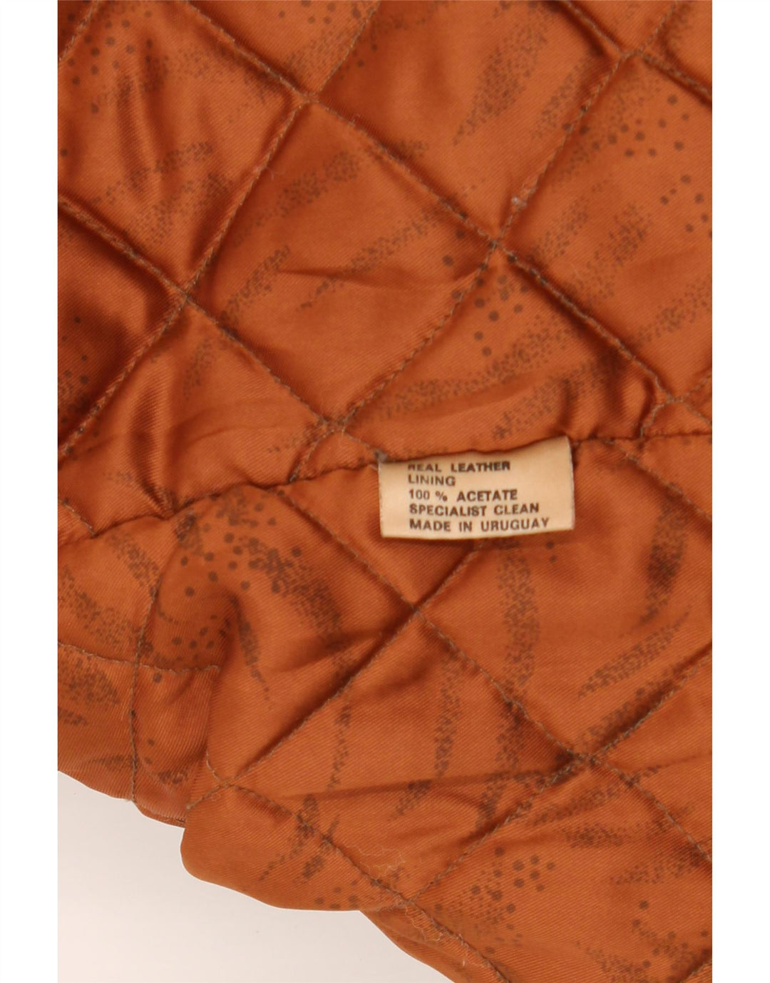 Giacca in pelle vintage da uomo UK 42 XL in pelle kaki