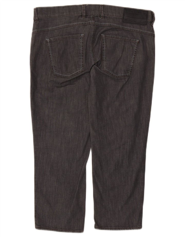 Jeans Capri da donna Benetton W32 L21 Grigi
