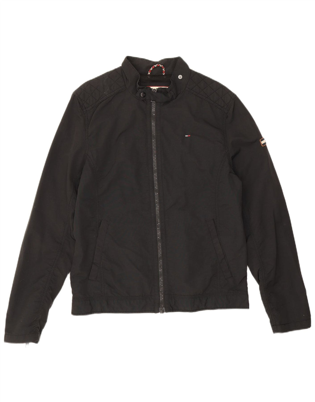 Giubbotto bomber da uomo Tommy Hilfiger UK 38 medio nero poliammide