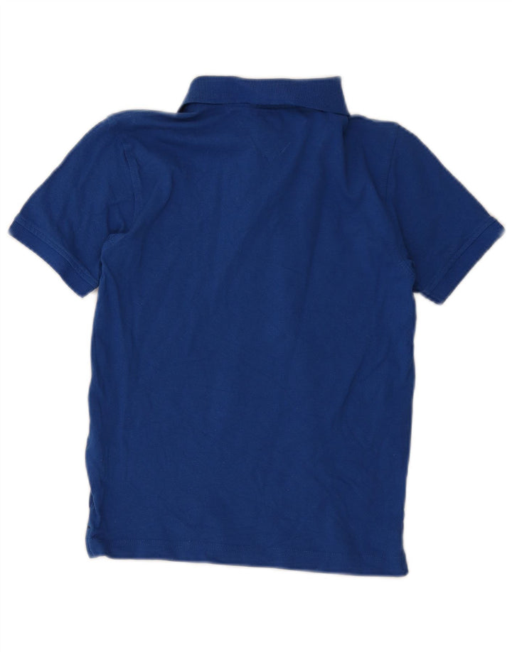 Polo Tommy Hilfiger da bambino 12-13 anni in cotone blu medio