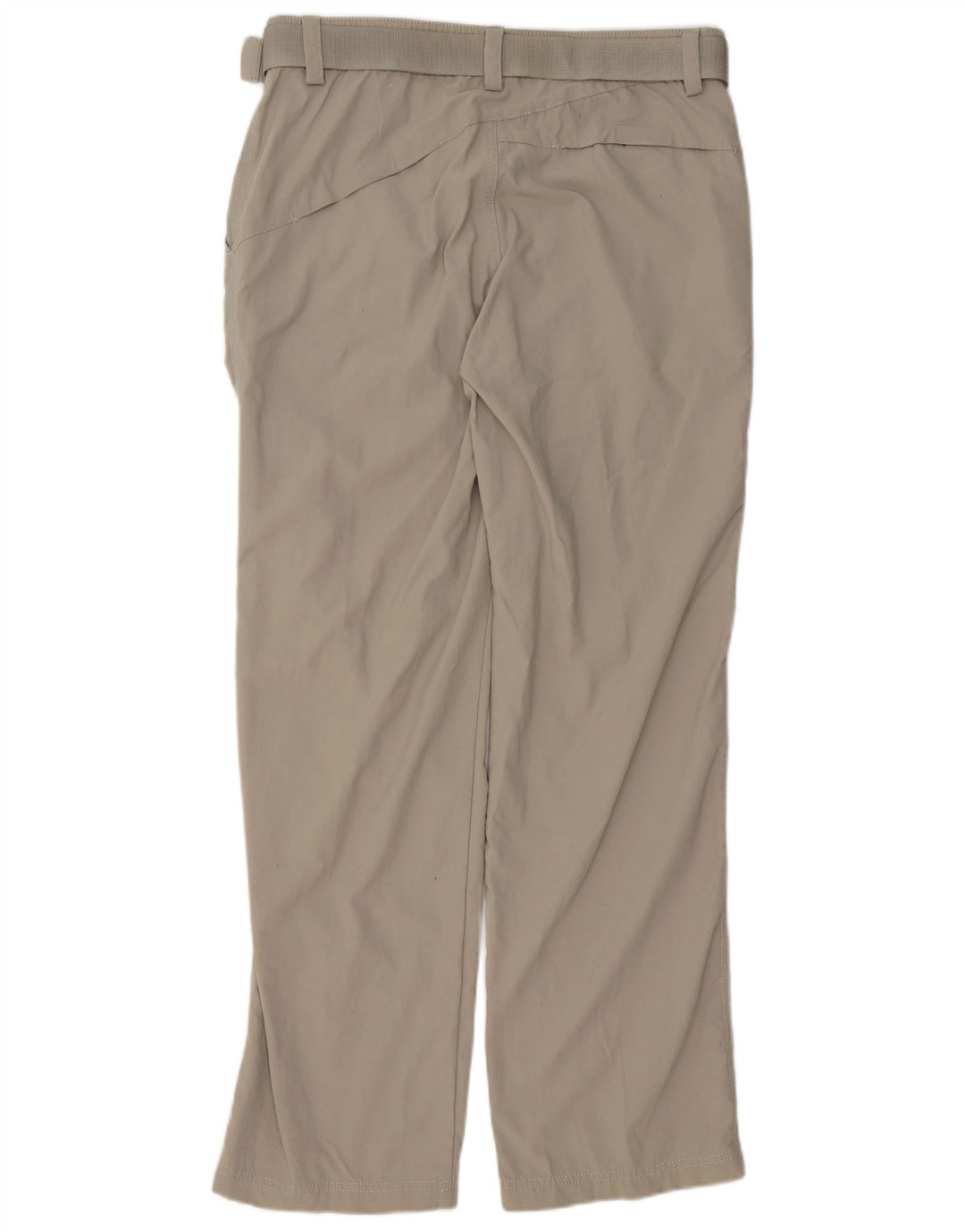 Pantaloni chino dritti con grafica Adidas da uomo medi W32 L32 poliestere grigio