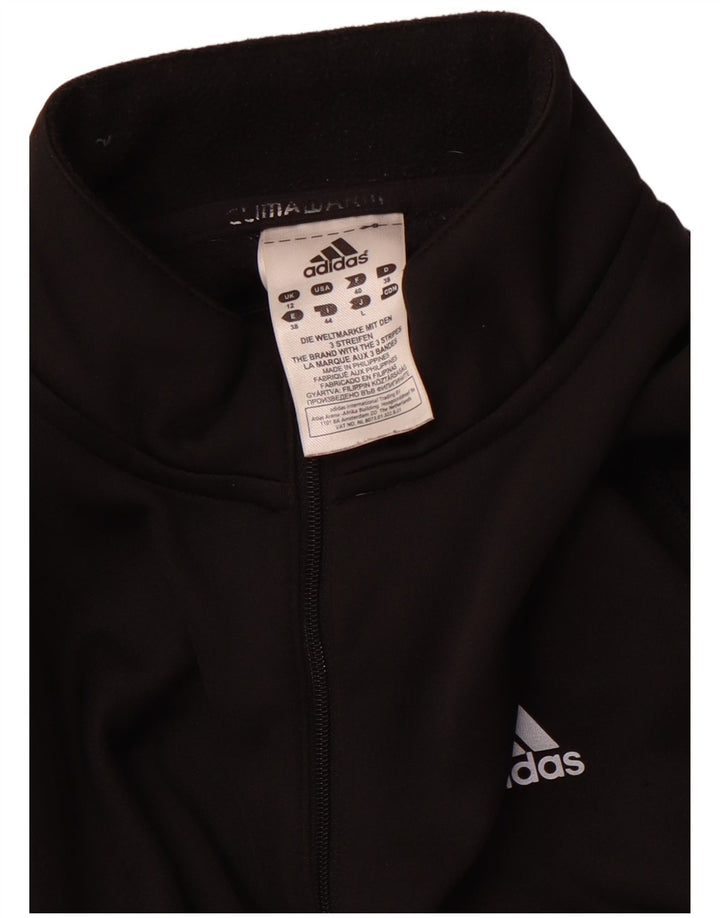 Top da tuta ADIDAS da donna Climawarm Pullover UK 12 medio nero
