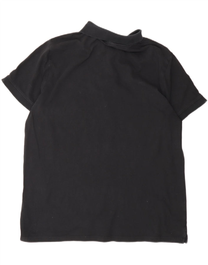 KAPPA Mens Polo Shirt 2XL Black Cotton Vintage Kappa and Second-Hand Kappa from Messina Hembry 
