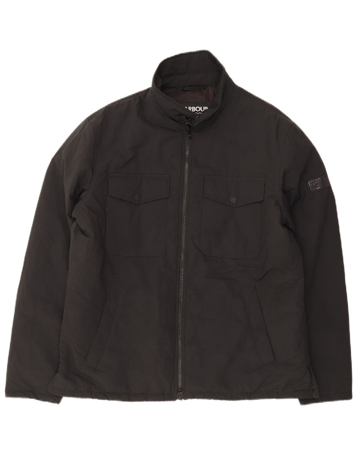 Giacca a vento da uomo Barbour UK 40 grande nera