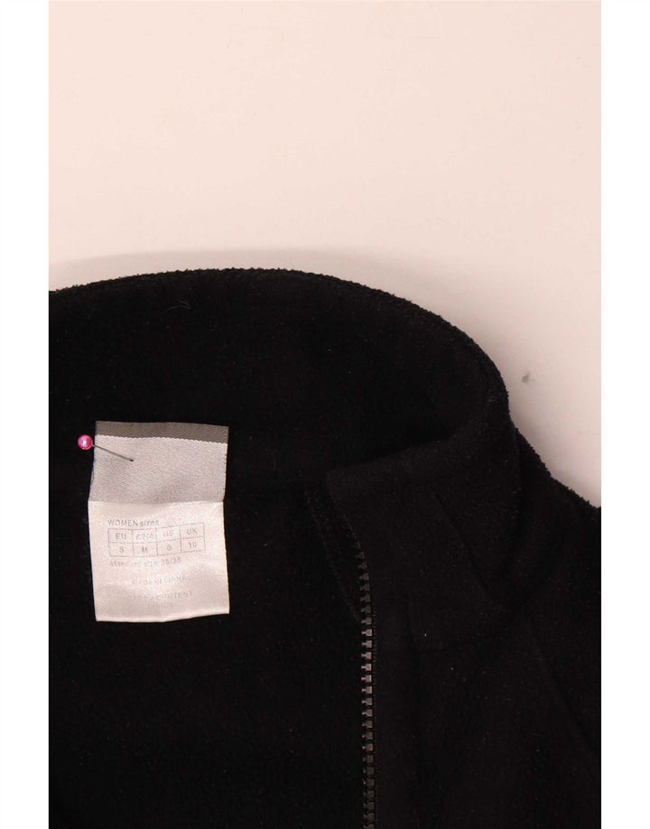Giacca in pile da donna Jack Wolfskin UK 10 Small Poliestere nero