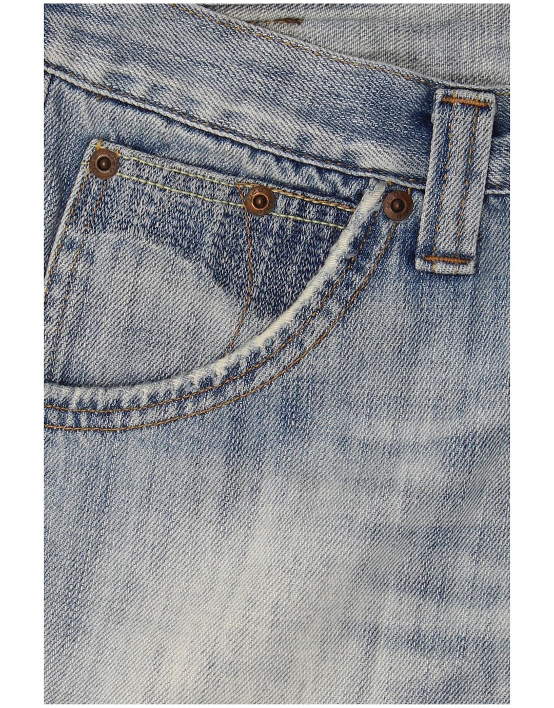 Pantaloncini di jeans Ripley da uomo Lee W31 cotone blu medio
