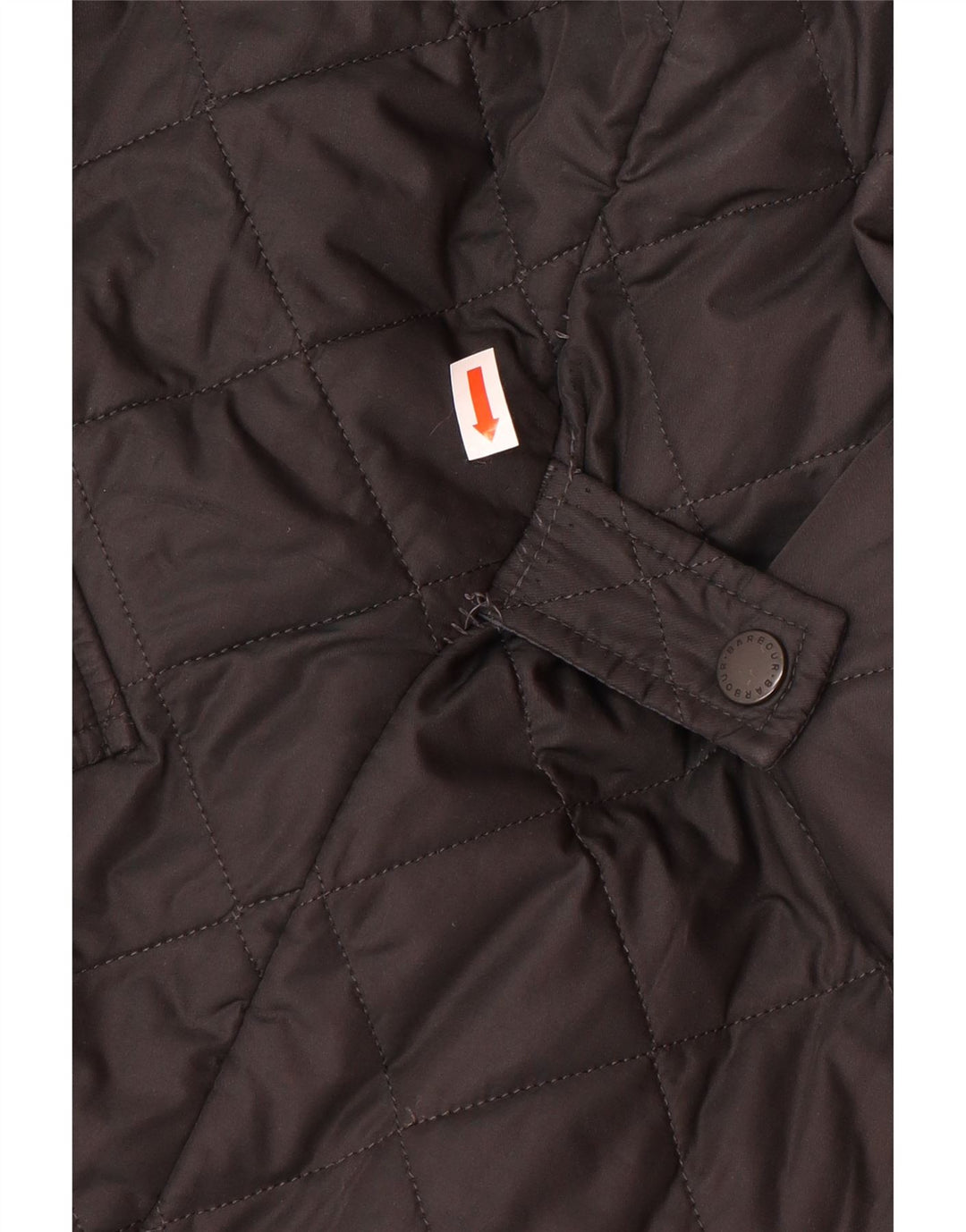 Giacca trapuntata da uomo BARBOUR UK 36 piccola in poliestere nero