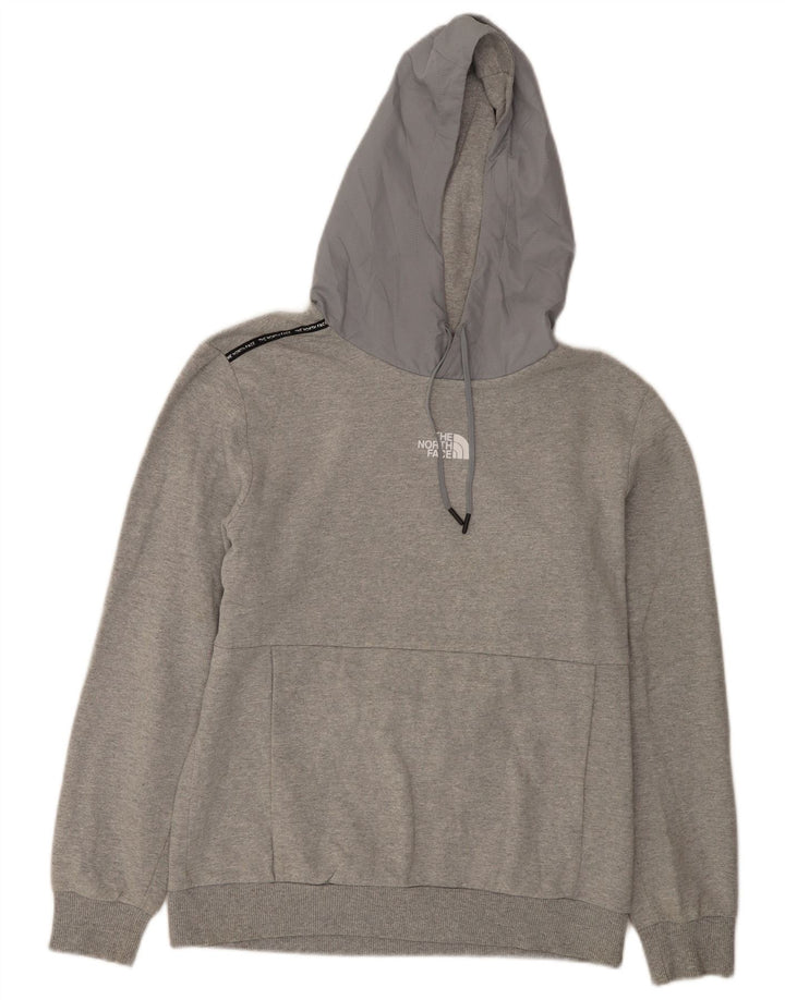 Felpa con cappuccio grafica da uomo The North Face in cotone grigio medio