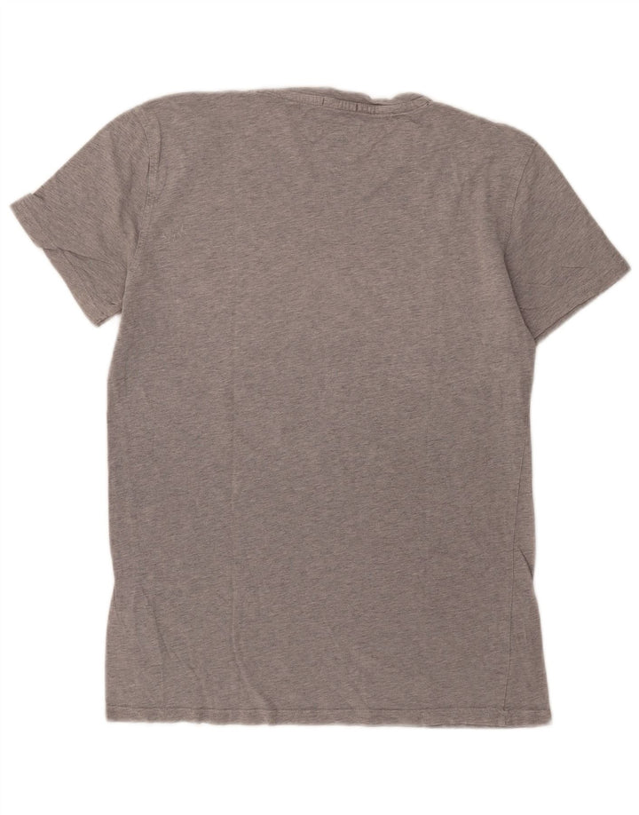 T-shirt da uomo vestibilità regolare Tommy Hilfiger Top piccola grigia