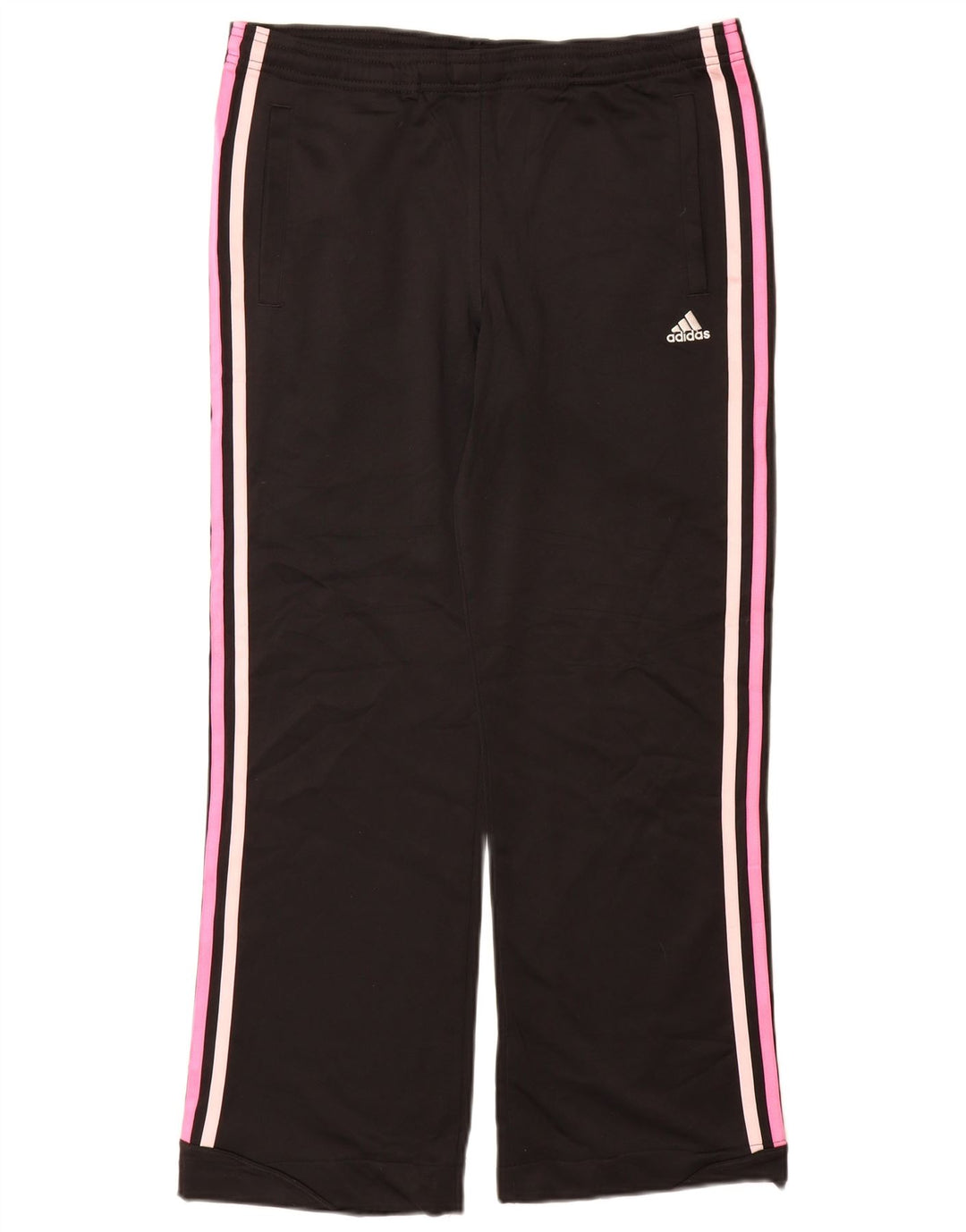 Pantaloni Tuta Adidas Bambina 15-16 Anni Poliestere Nero