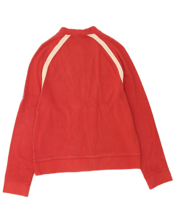 Sergio Tacchini Mens Tracksuit Top Jacket Medium Red Polyester