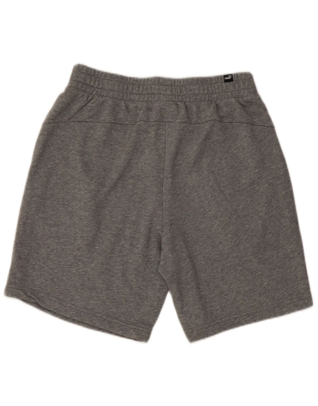 Pantaloncini sportivi grafici da uomo Puma in cotone chiazzato grigio medio