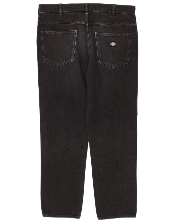 Jeans dritti da uomo Dickies W32 L30 cotone nero