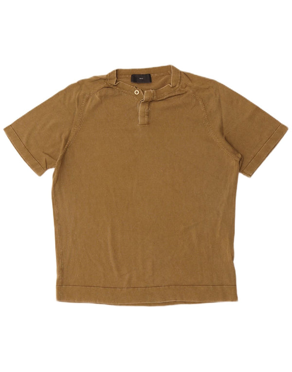 T-shirt uomo Liu Jo Top Large in cotone kaki